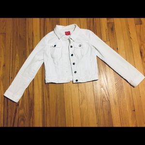 White Denim Jacket